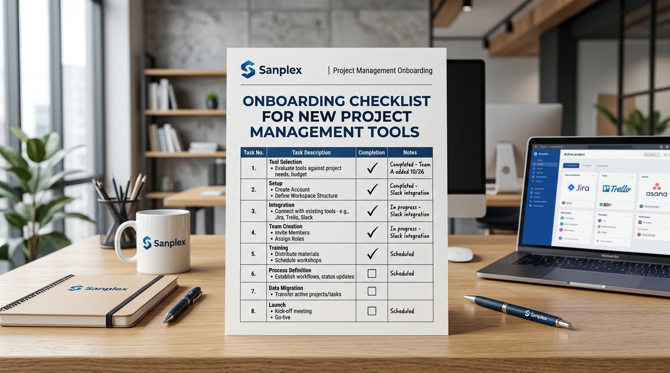 Onboarding Checklist for New Project Management Tools