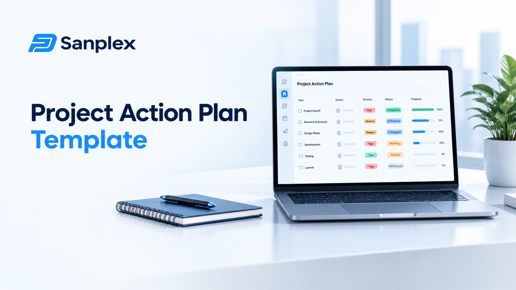 Project Action Plan Template: Turn Goals into Steps
